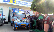 LIC contributes meal delivery vehicle
